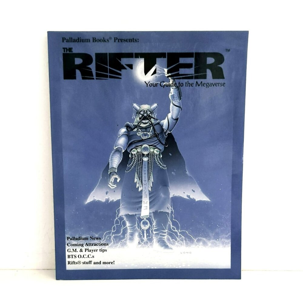 The Rifter #1 RPG Sourcebook By Palladium Books January 1998 1st Printing